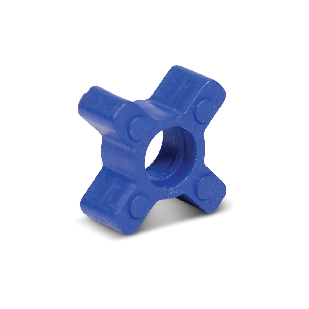 TB Wood's - Flexible Coupling; Type: Spider ; Outside Diameter (Inch): 1.36 ; Material: Urethane, Blue ; Torque (In/Lb): 65 (Pounds); MaximumAssemblyOAL (Inch): 2 ; Coupling Size: L070 - Exact Industrial Supply