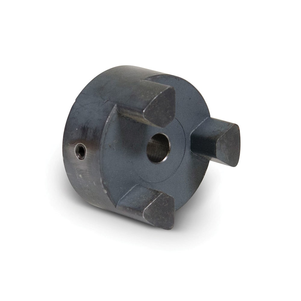 TB Wood's - Flexible Coupling; Type: Coupling Half ; Bore Diameter (Decimal Inch): 0.75 ; Maximum Bore Diameter (Inch): 0.75 ; Outside Diameter (Inch): 2.11 ; Overall Length (Inch): 0.81 ; Material: Sinter Carbon Steel - Exact Industrial Supply