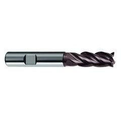 6mm Dia. - 57mm OAL - 4 FL Variable Helix Super-A Carbide End Mill - Exact Industrial Supply