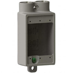 Hubbell Killark - Electrical Outlet Boxes & Switch Boxes Enclosure Type: Device Box Enclosure Shape: Rectangle - Exact Industrial Supply