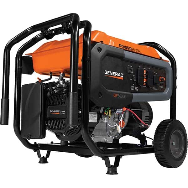 Generac Power - Portable Power Generators Fuel Type: Gasoline Starting Method: Electric/Recoil - Exact Industrial Supply