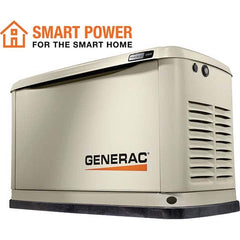 Generac Power - Standby Power Generators Generator Type: Air Cooled Fuel Type: Natural Gas; Liquid Propane (LP) - Exact Industrial Supply