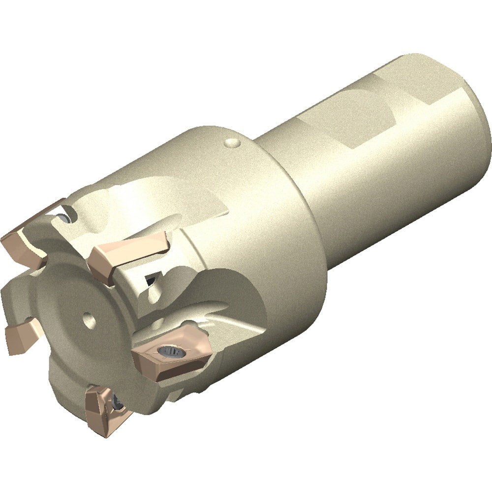 Sumitomo - Indexable Square-Shoulder End Mills; Cutting Diameter (Inch): 1.25 ; Shank Type: Straight ; Shank Diameter (Inch): 1 ; Overall Length/Projection (Decimal Inch): 4.3410 ; Lead Angle: 90 ; Series: WEZ - Exact Industrial Supply