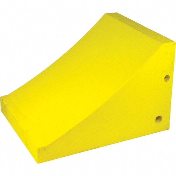 AME International - Wheel Chocks Width (Inch): 8-7/8 Height (Inch): 9-7/8 - Exact Industrial Supply