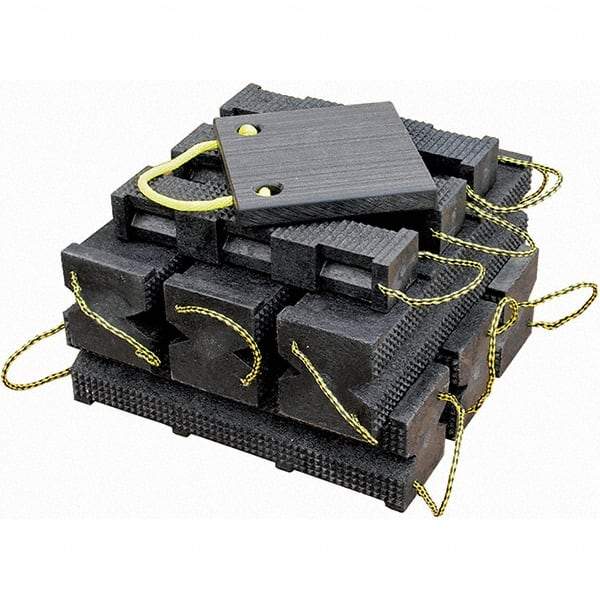 AME International - Cribbing Blocks & Sets Material: Recycled Plastic Height (Inch): 24 - Exact Industrial Supply