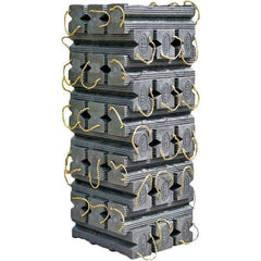 AME International - Cribbing Blocks & Sets Material: Recycled Plastic Height (Inch): 48 - Exact Industrial Supply