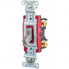 Hubbell Wiring Device-Kellems - Toggle Switches Switch Type: Heavy Duty Switch Sequence: Off-On - Exact Industrial Supply