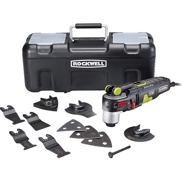 Rockwell - Rotary & Multi-Tools Type: Oscillating Tool Kit Type of Power: Electric - Exact Industrial Supply
