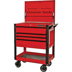 EXTREME TOOLS - Tool Storage Carts Type: Tool Cart Number of Drawers: 4 - Exact Industrial Supply