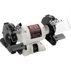 Jet - Bench Grinders & Buffers Machine Type: Bench Grinder Wheel Diameter (Inch): Accepts 8 - Exact Industrial Supply