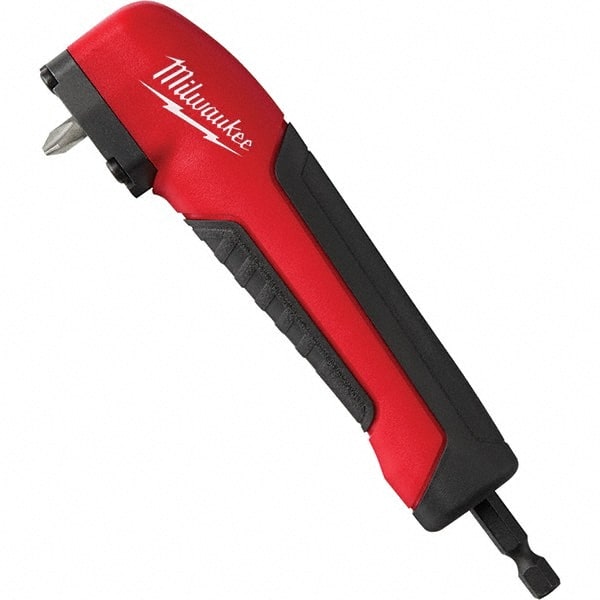 Milwaukee Tool - Power Drill Accessories Accessory Type: Right Angle Drive Attachment For Use With: All 1/4" Drivers - Exact Industrial Supply