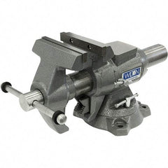 Wilton - Bench & Pipe Combination Vises Jaw Width (Inch): 5-1/2 Jaw Opening Capacity (Inch): 5 - Exact Industrial Supply