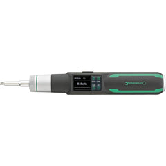 Torque Limiting Screwdrivers; Type: Electronic; Tip Type: Torx; Minimum Torque: 3; Maximum Torque: 26.6000; Drive Size: 1/4 in; Torque Adjustability: Adjustable; Overall Length (Inch): 12-1/2 in; Accuracy: 4%; Body Material: Steel; Blade Width (Inch): 5/1