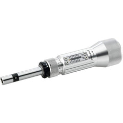 Torque Limiting Screwdrivers; Type: Mechanical; Tip Type: Torx; Minimum Torque: 0; Maximum Torque: 1.2000; Drive Size: 1/4 in; Torque Adjustability: Adjustable; Overall Length (Inch): 6-1/8 in; Accuracy: 6%; Body Material: Steel; Blade Width (Inch): 5/16