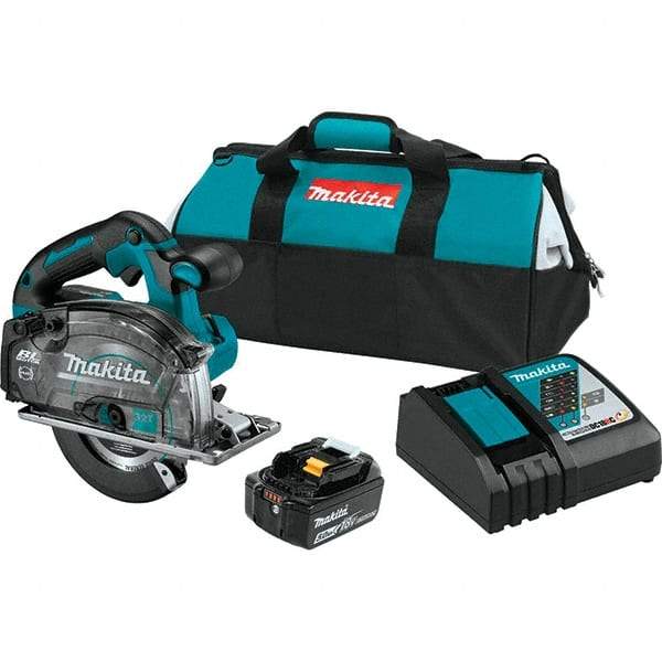 Makita - Cordless Circular Saws Voltage: 18 Battery Chemistry: Lithium-Ion - Exact Industrial Supply