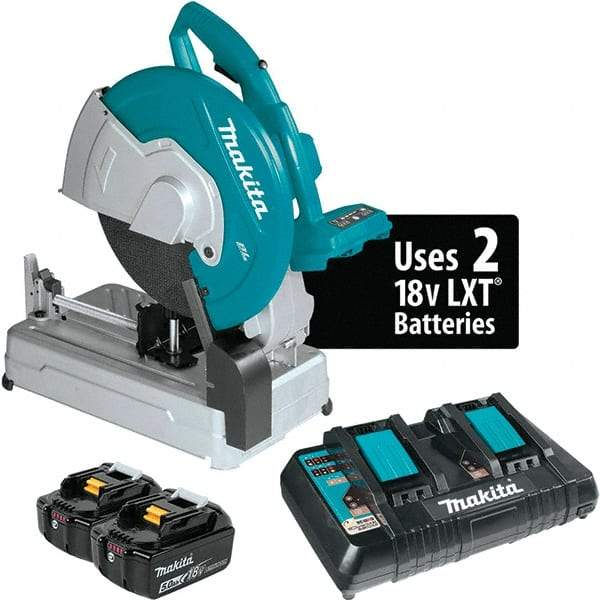 Makita - Chop & Cut-Off Saws Cutting Style: Straight Blade Diameter (Inch): 14 - Exact Industrial Supply