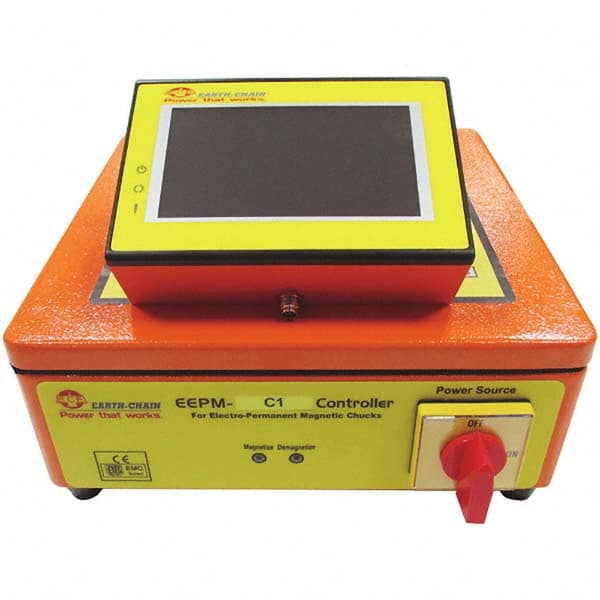 Techniks - Electromagnetic Chuck Controls & Accessories Type: C4 Touchscreen Controller Variable Power: No - Exact Industrial Supply