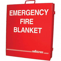 Sellstrom - Emergency & Rescue Blankets Type: Fire Blanket Material: Fiberglass - Exact Industrial Supply