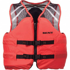Kent - Life Jackets & Vests Type: Mesh Vest Size: X-Large - Exact Industrial Supply