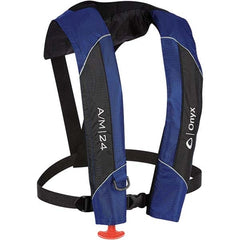 Kent - Life Jackets & Vests Type: Onyx A/M-24 Automatic / Manual Inflatable Life Jacket Size: Universal - Exact Industrial Supply