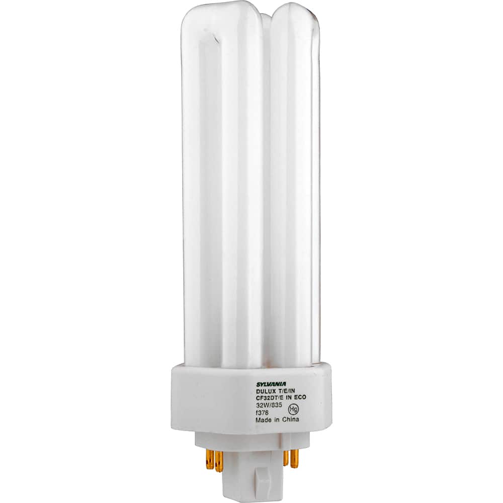 SYLVANIA - Lamps & Light Bulbs; Lamp Technology: Fluorescent ; Lamps Style: Commercial/Industrial ; Lamp Type: T4 ; Wattage Equivalent Range: 20-39 ; Actual Wattage: 32.00 ; Base Style: 4 Pin - Exact Industrial Supply