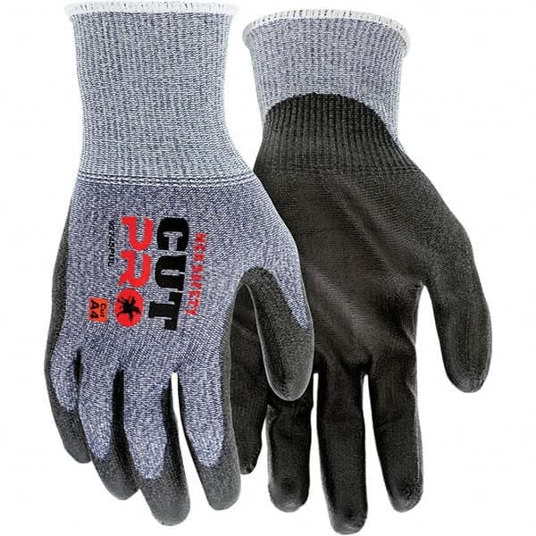 MCR Safety - Size XL, ANSI Cut Lvl A4, Puncture Lvl 3, Polyurethane Coated Cut & Puncture Resistant Gloves - Exact Industrial Supply