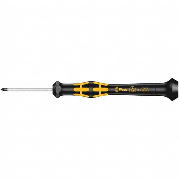 Wera - Precision & Specialty Screwdrivers Type: Microstix Screwdriver Overall Length Range: 3" - 6.9" - Exact Industrial Supply