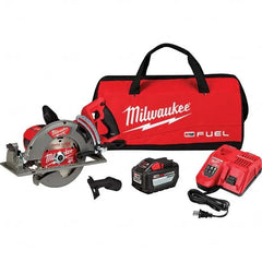 Milwaukee Tool - Cordless Circular Saws Voltage: 18 Battery Chemistry: Lithium-Ion - Exact Industrial Supply