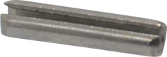 Value Collection - 1/8" Diam x 1/2" Long Slotted Spring Pin - Grade 18-8 Stainless Steel - Exact Industrial Supply
