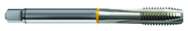 45428 2B 3-Flute Cobalt Yellow Ring Spiral Point Plug Tap-Bright - Exact Industrial Supply