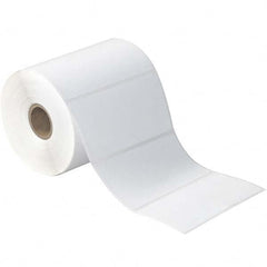 Value Collection - Pack of 12 Rolls, 735 Labels per Roll, 4" x 2" White Paper Thermal Labels - Exact Industrial Supply