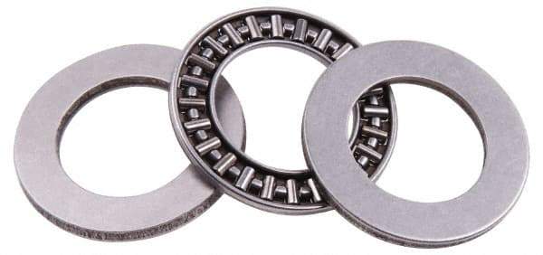 Kurt - 3 Piece Vise Thrust Bearing Assembly - Steel - Exact Industrial Supply