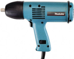 Makita - 1/2" Drive, 260 Ft/Lb Torque, Pistol Grip Handle, 2,000 RPM, Impact Wrench - 3.5 Amps, 120 Volts - Exact Industrial Supply