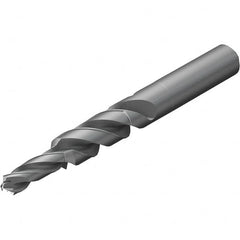 10.2mm Minor 16mm Major 30.6mm Step Length 135° Solid Carbide Subland Step Drill Bit Bright/Uncoated, 78.6mm Flute Length, 56mm OAL, Series CoroDrill 430