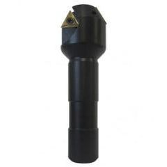 90° Point- 0.244" Min- 0.625" SH- Indexable Countersink & Chamfering Tool - Exact Industrial Supply
