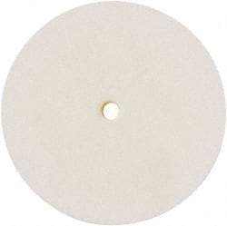 Value Collection - 10" Diam x 1" Thick Unmounted Buffing Wheel - 1 Ply, Polishing Wheel, 1/2" Arbor Hole, Soft Density - Exact Industrial Supply