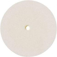 Value Collection - 10" Diam x 1/2" Thick Unmounted Buffing Wheel - 1 Ply, Polishing Wheel, 1/2" Arbor Hole, Medium Density - Exact Industrial Supply