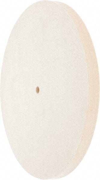 Value Collection - 12" Diam x 3/4" Thick Unmounted Buffing Wheel - 1 Ply, Polishing Wheel, 1/2" Arbor Hole, Medium Density - Exact Industrial Supply