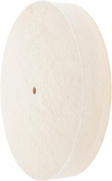 Value Collection - 12" Diam x 2" Thick Unmounted Buffing Wheel - 1 Ply, Polishing Wheel, 1/2" Arbor Hole, Soft Density - Exact Industrial Supply