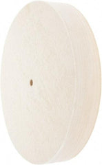 Value Collection - 12" Diam x 2" Thick Unmounted Buffing Wheel - 1 Ply, Polishing Wheel, 1/2" Arbor Hole, Soft Density - Exact Industrial Supply