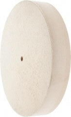 Value Collection - 12" Diam x 2" Thick Unmounted Buffing Wheel - 1 Ply, Polishing Wheel, 1/2" Arbor Hole, Hard Density - Exact Industrial Supply