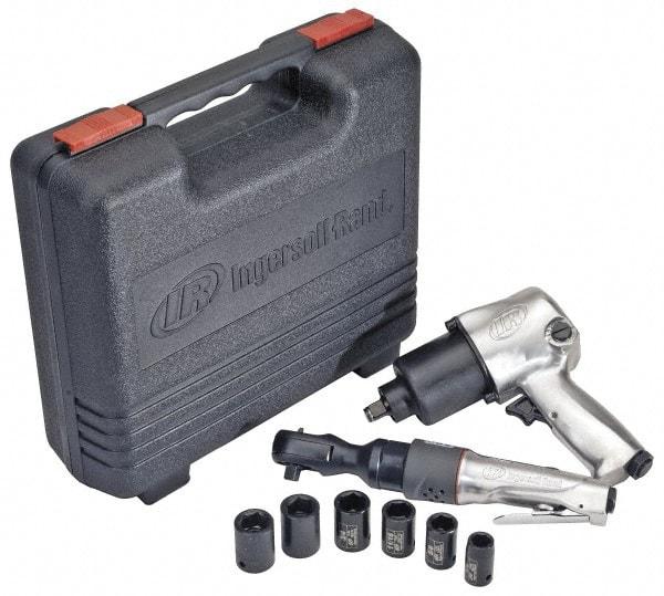 Ingersoll-Rand - Impact Wrench Air Tool Combination Kit - Exact Industrial Supply