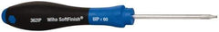 Wiha - IP6 Torx Plus Driver - 6-13/32" OAL, Ergonomic Handle - Exact Industrial Supply