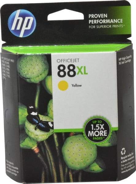 Hewlett-Packard - Yellow Ink Cartridge - Use with HP Officejet Pro K550 - Exact Industrial Supply