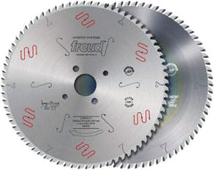 Freud - 450mm Diam, 60mm Arbor Hole Diam, 72 Tooth Wet & Dry Cut Saw Blade - Carbide-Tipped, Standard Round Arbor - Exact Industrial Supply