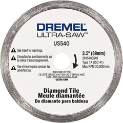 Dremel - Cutting Wheel Rotary Tool - Use with Ultra Saw - Exact Industrial Supply