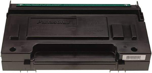 Panasonic - Black Toner Cartridge - Use with Panasonic UF8200, UF8700 - Exact Industrial Supply