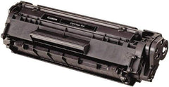 Canon - Black Toner Cartridge - Use with Canon Laser Printers - Exact Industrial Supply