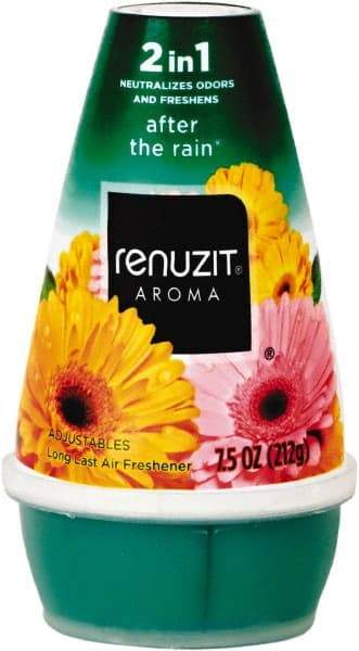 Renuzit - 7 oz Bottle Air Freshener - Gel, After the Rain Scent - Exact Industrial Supply