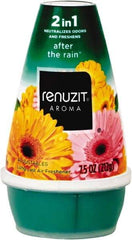 Renuzit - 7 oz Bottle Air Freshener - Gel, After the Rain Scent - Exact Industrial Supply